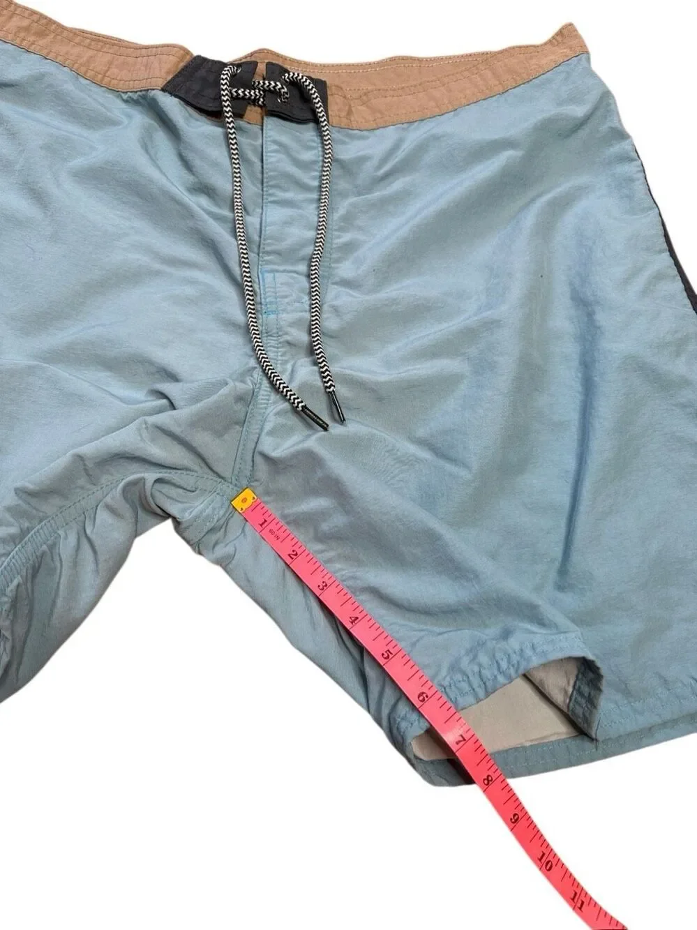 Katin OG Vintage Board Shorts Blue size 38 6.5” inseam